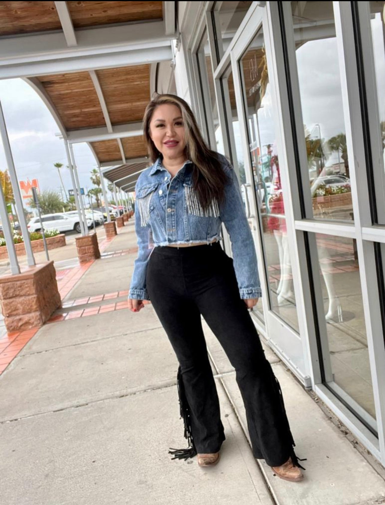Mandy Fringed pants