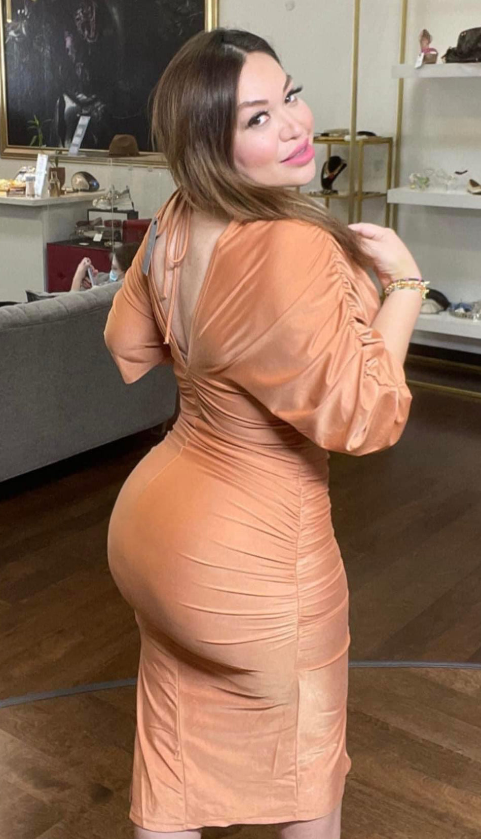 Esthela midi dress