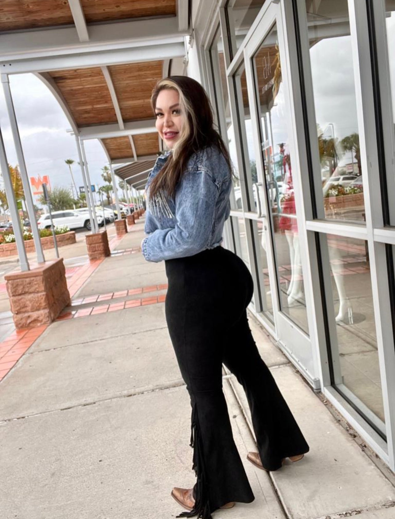 Mandy Fringed pants