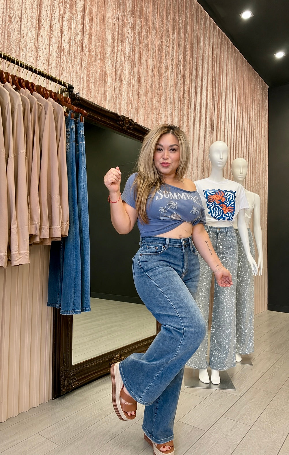 Straight Leg Jeans
