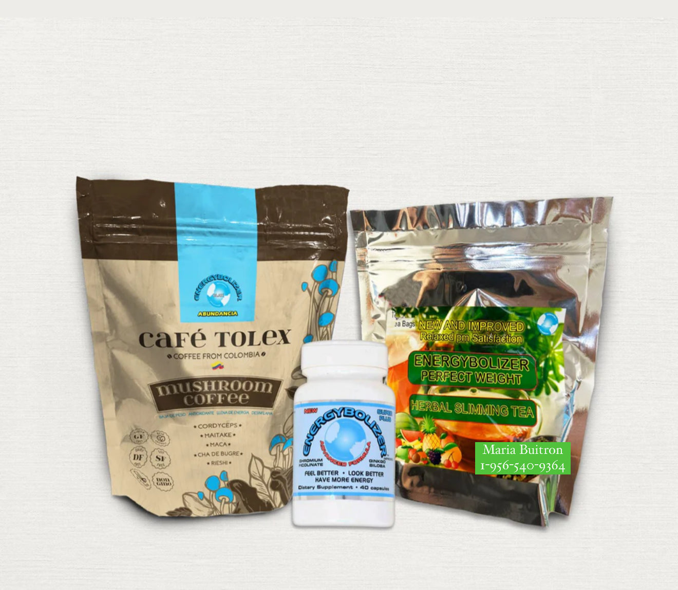 ENERGYBOLIZER COMPLETE COMBO WITH ORIGINAL or ADVANCED CAPSULES #promopack