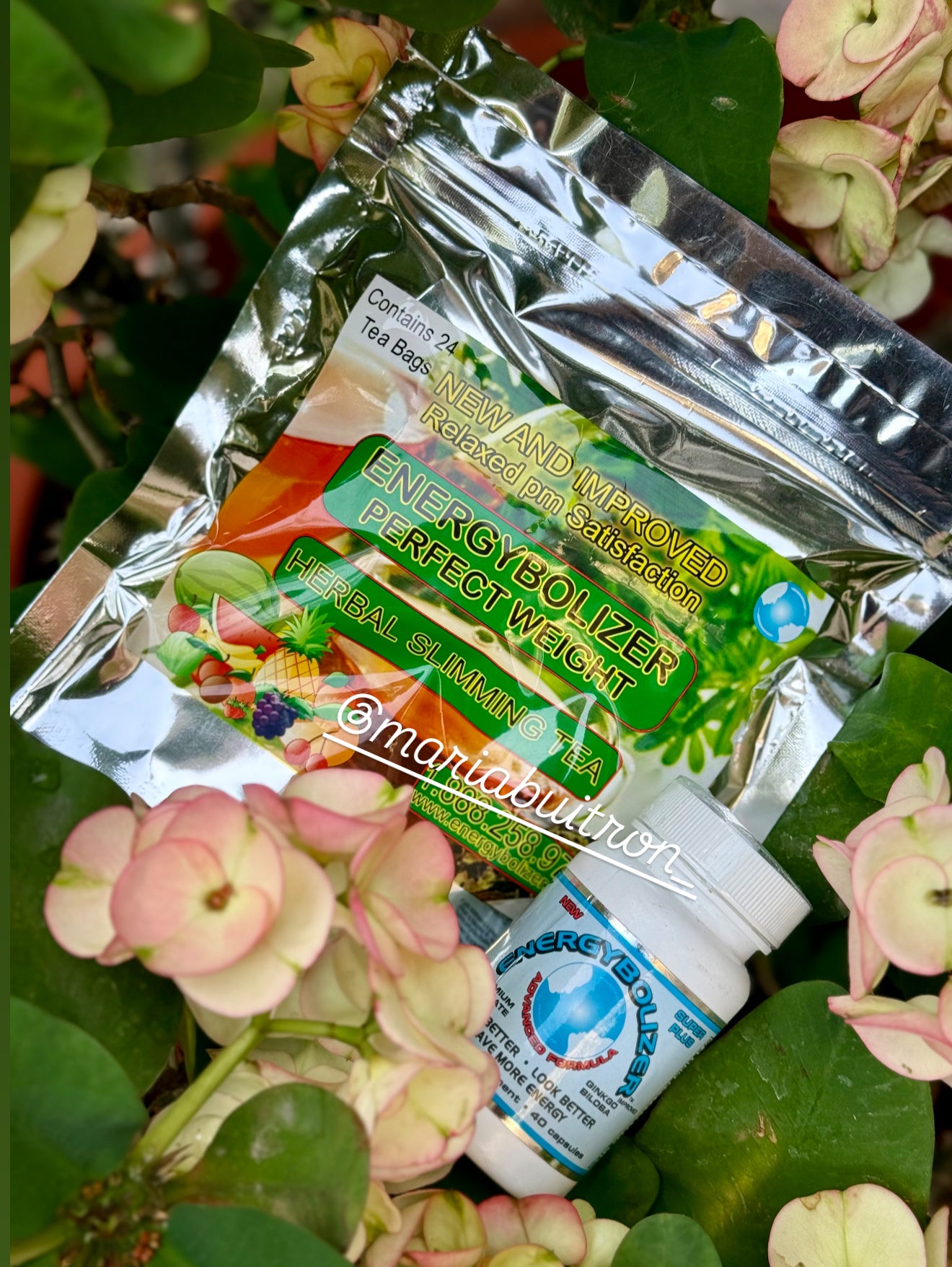 Duo Cápsulas Energybolizer (no cafeína) & Tea