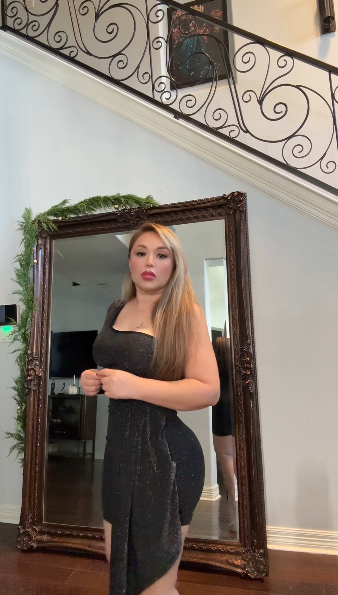 Ester vestido brilloso