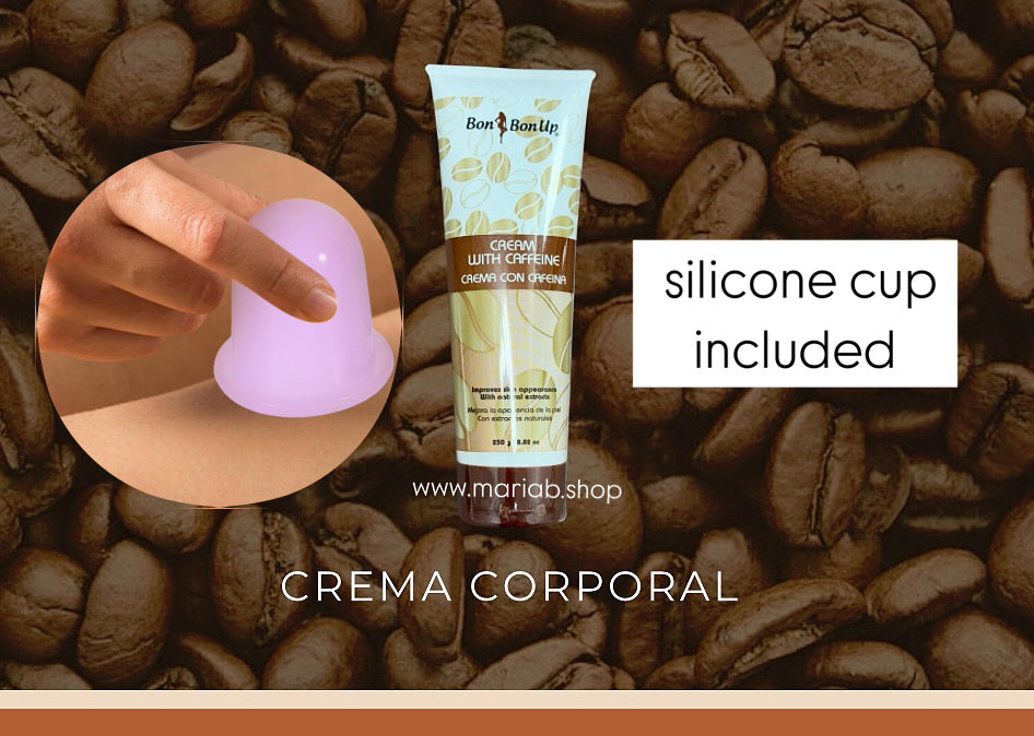 Crema con cafeína / Algas marinas