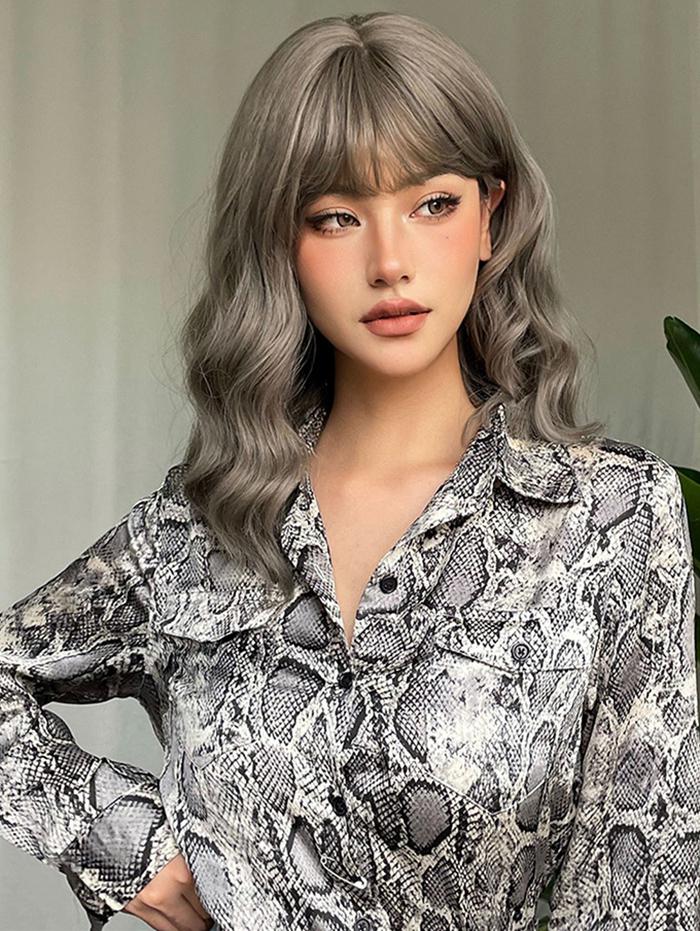 Snake button up