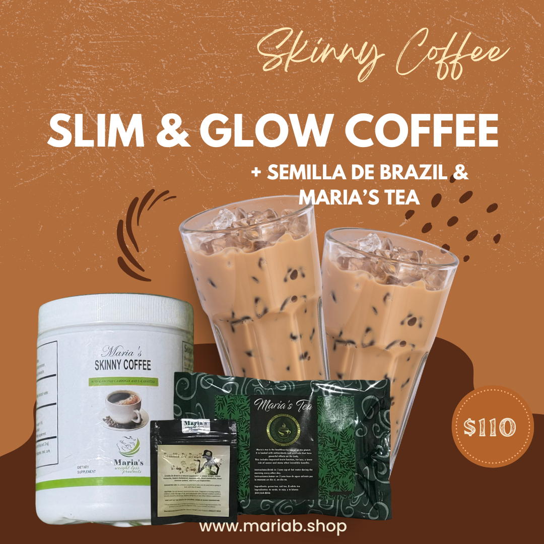 Skinny Coffee + Semilla de Brazil & Maria’s Tea #promopack