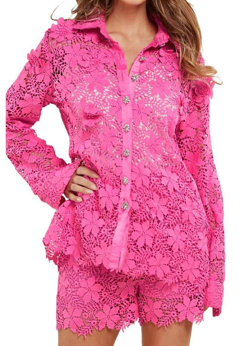 Delights short and blouse set