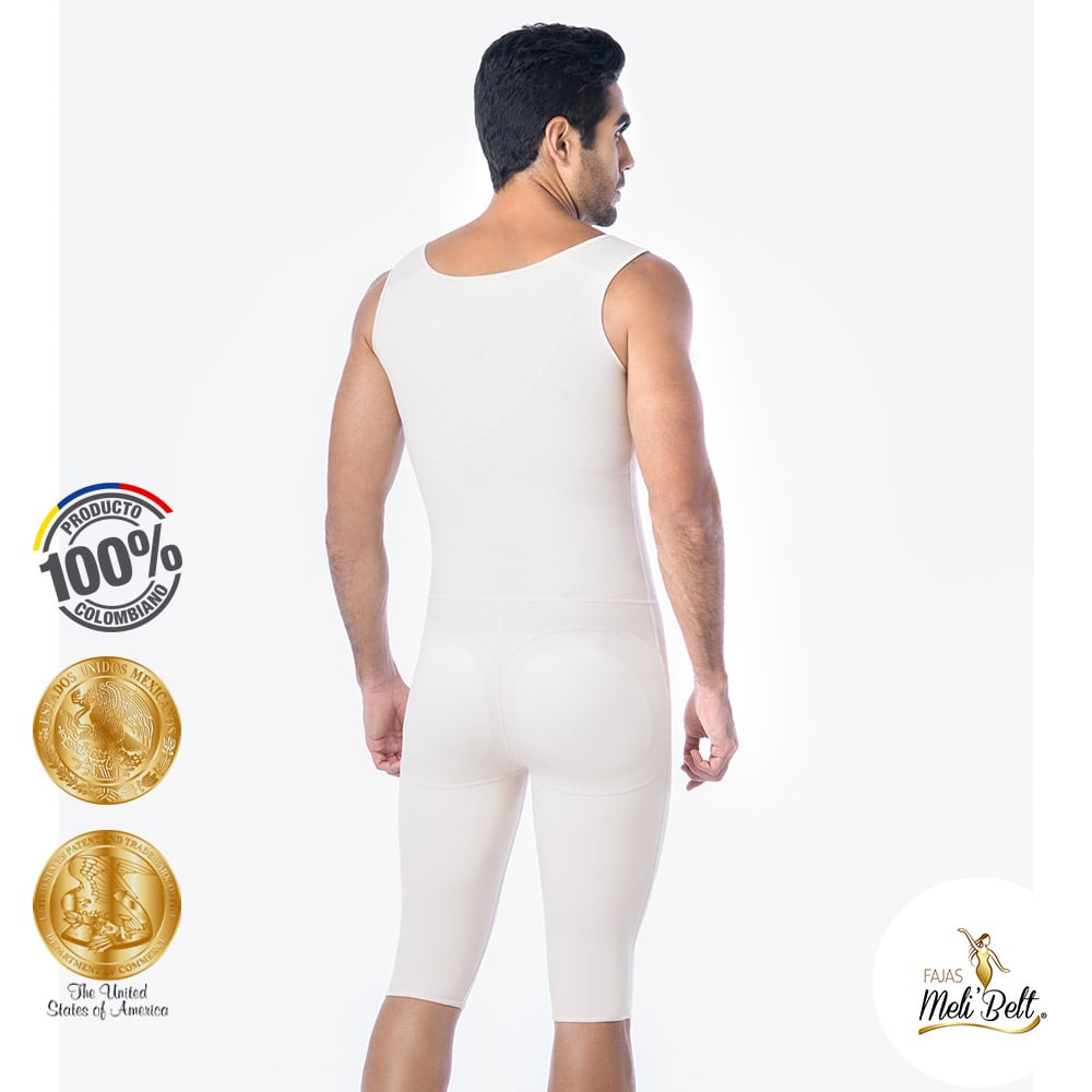 4012 MEN’S FULL BODY SHAPEWEAR DS (XL-2-3 AVE)