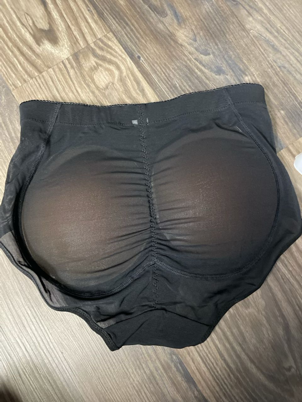 Silicone butt-enhancing panty