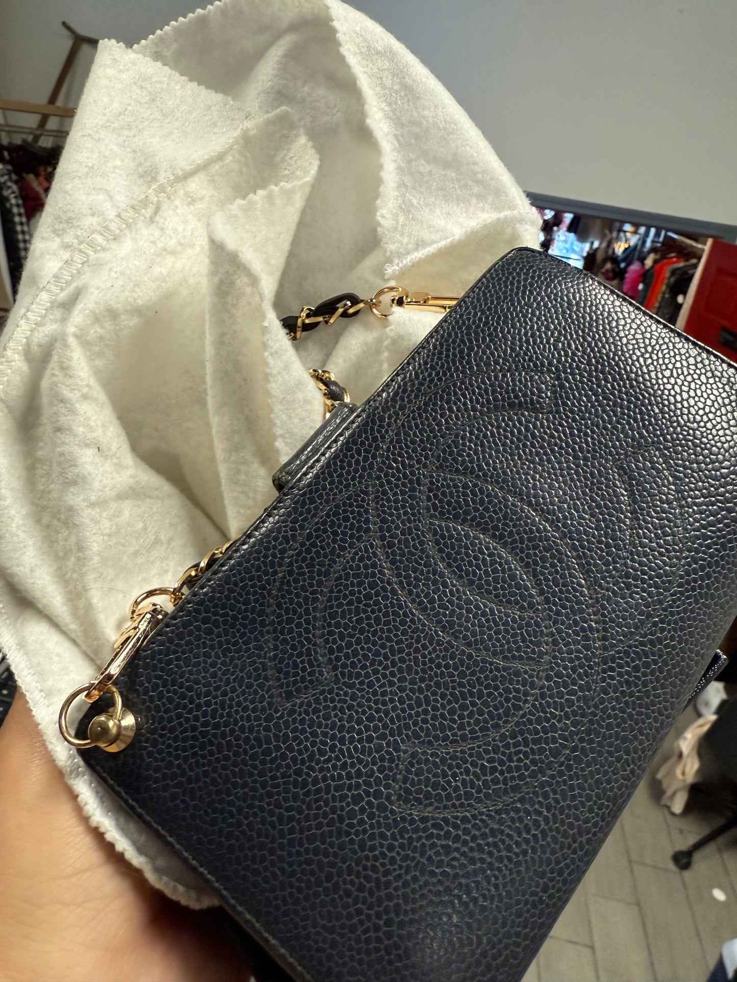 Chanel Wallet on a chain