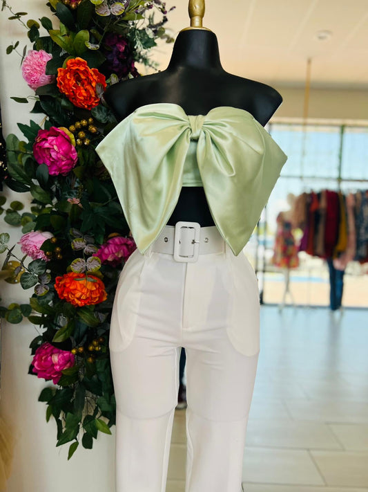Green Bow top