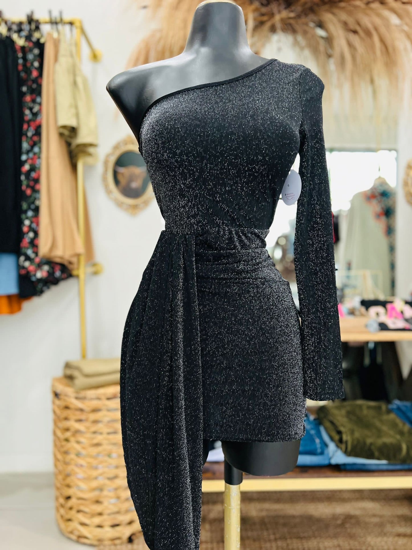 Glitter Mini Dress 123