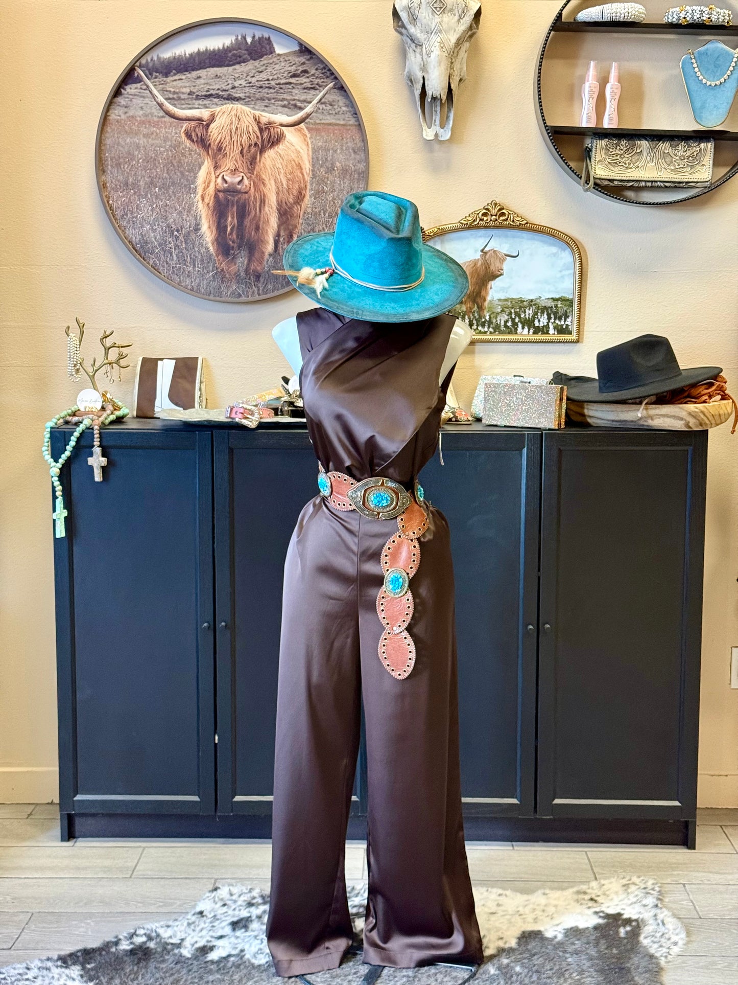 Kari Chocolate Brown Set