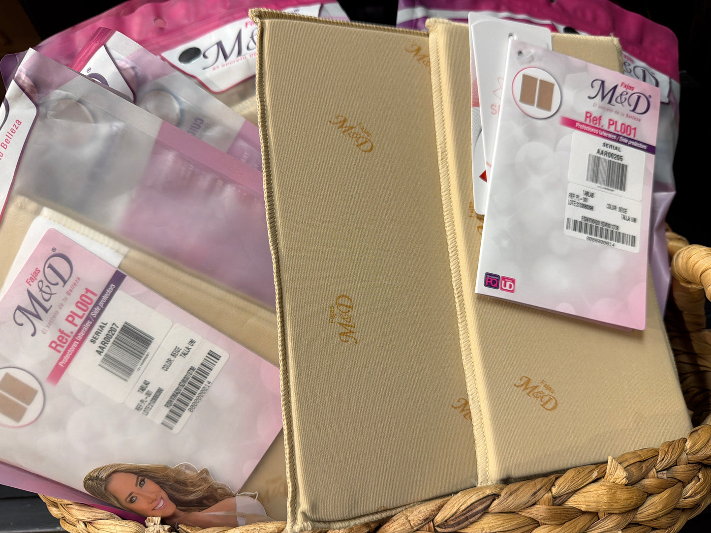 Fajas Colombianas MYD 0001 Abdominal Board After Liposuction Side Pads (Pair)
