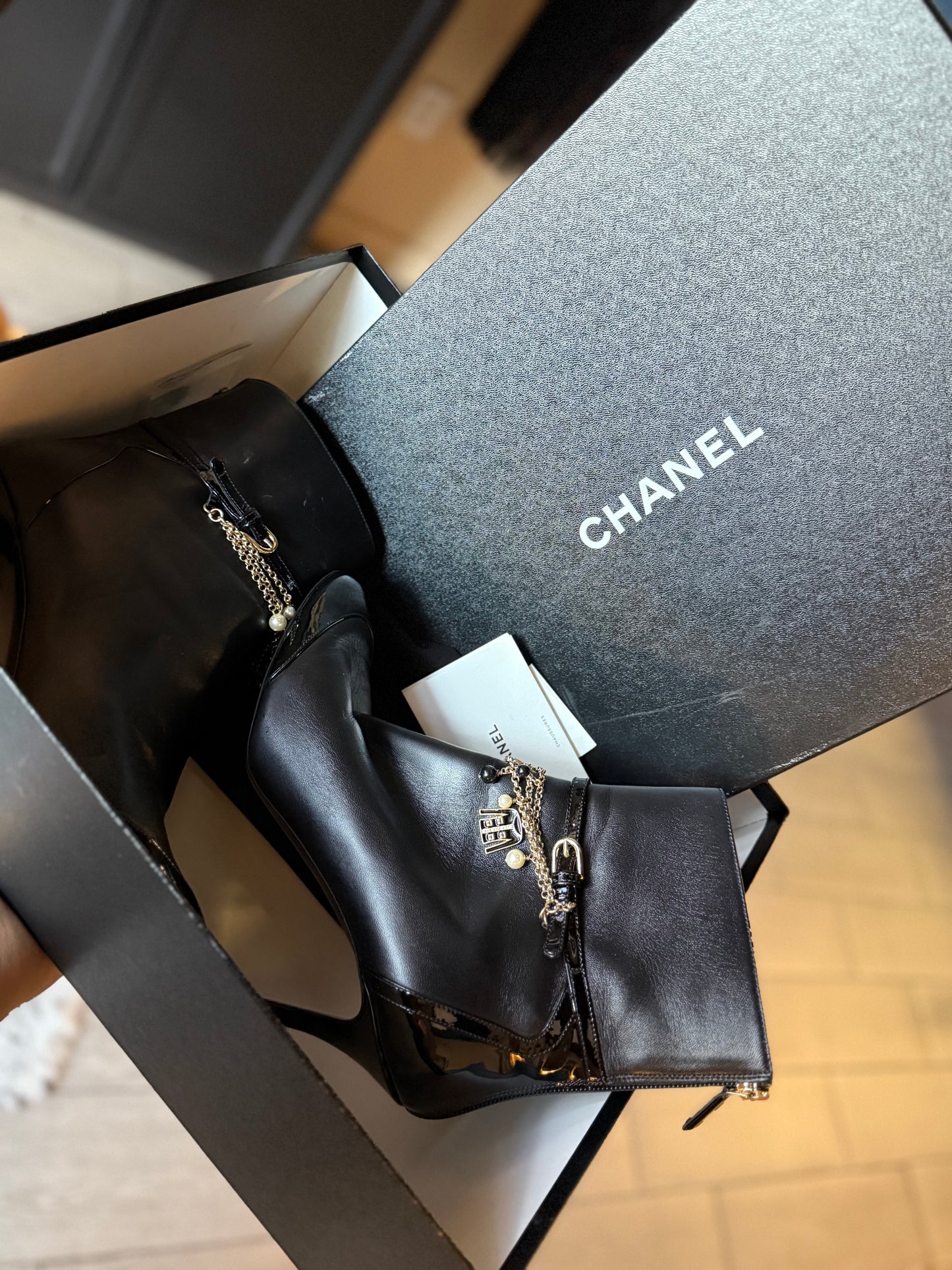 ✨ CHANEL BOOTIES – PreOwned✨