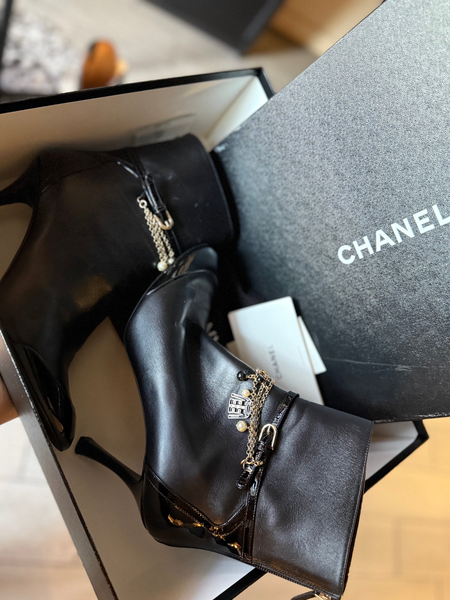 ✨ CHANEL BOOTIES – PreOwned✨