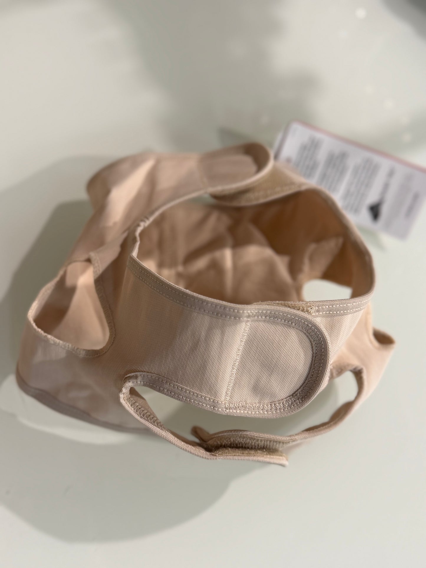 MariaE 9010-4 Powernet Chin Strap Compression Garment for Post-Surgery Recovery, Jawline Support & Facial Contouring