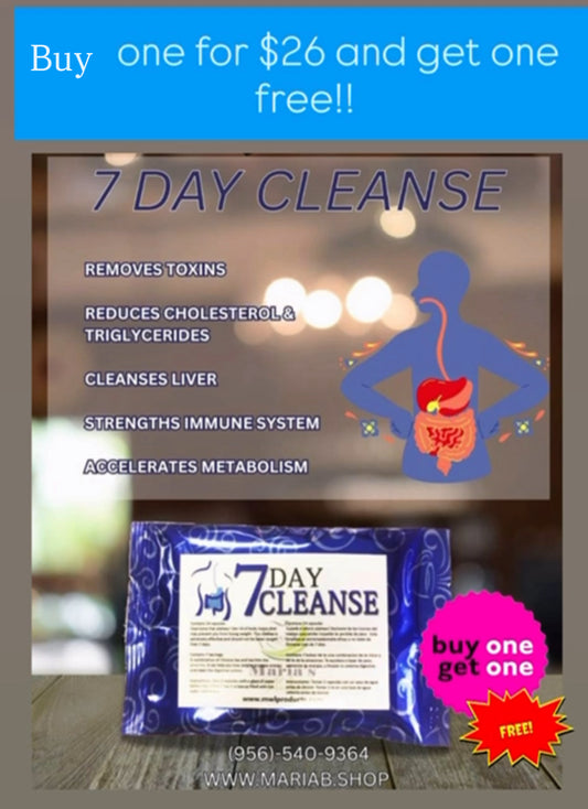 7 DAY Cleanse Special - Compra uno a $26 llévate el segundo gratis!