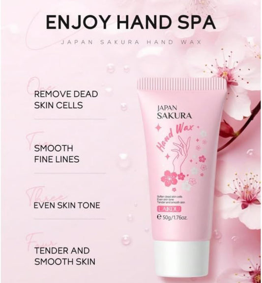 Anti-Drying LAIKOU Japan Sakura Peel Off Hand Wax