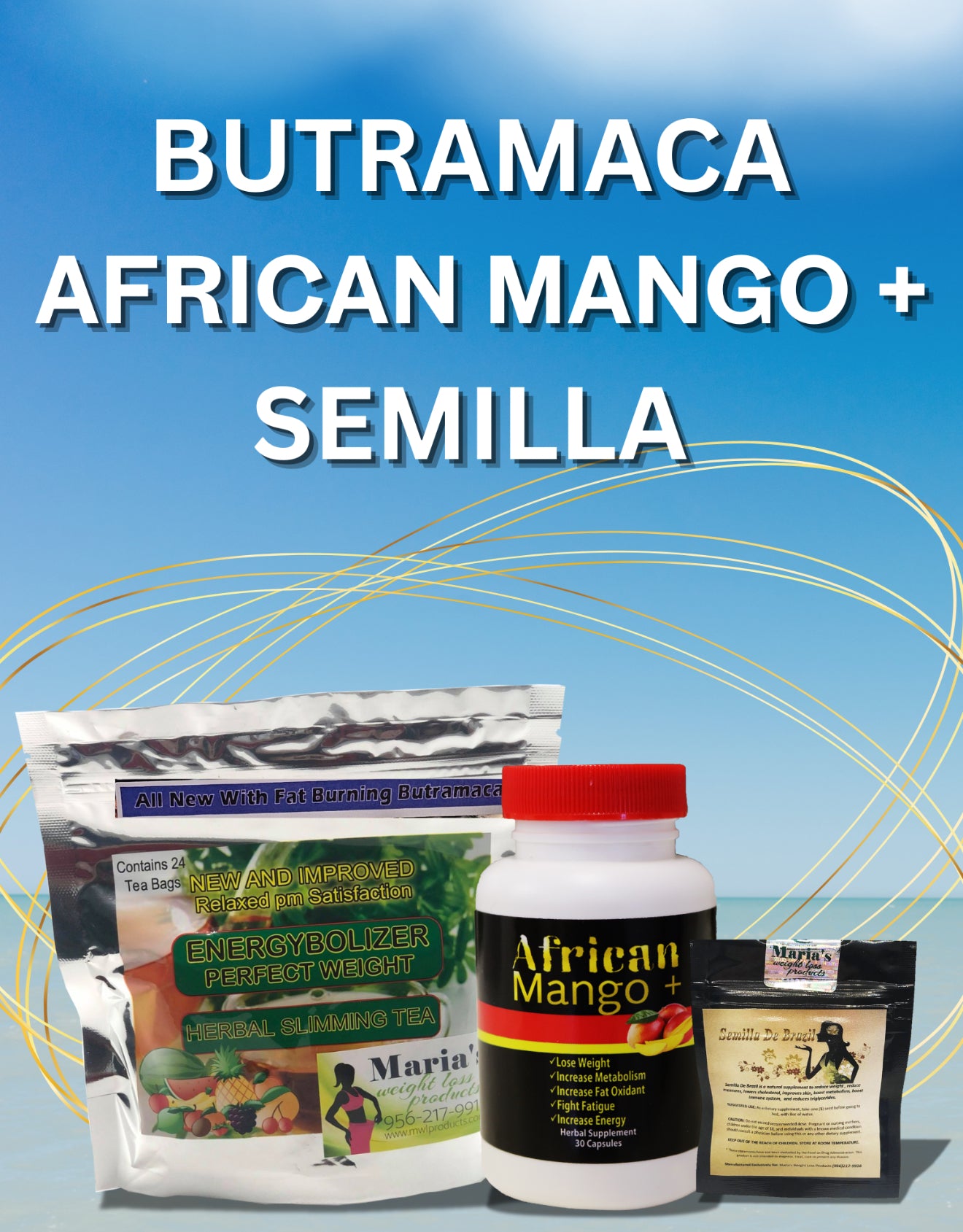 Butramaca Te , African Mango + & Semilla