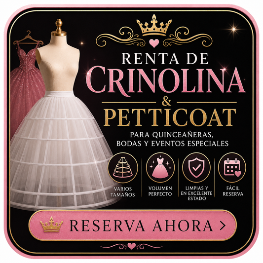 Reserve Your Crinoline Rental