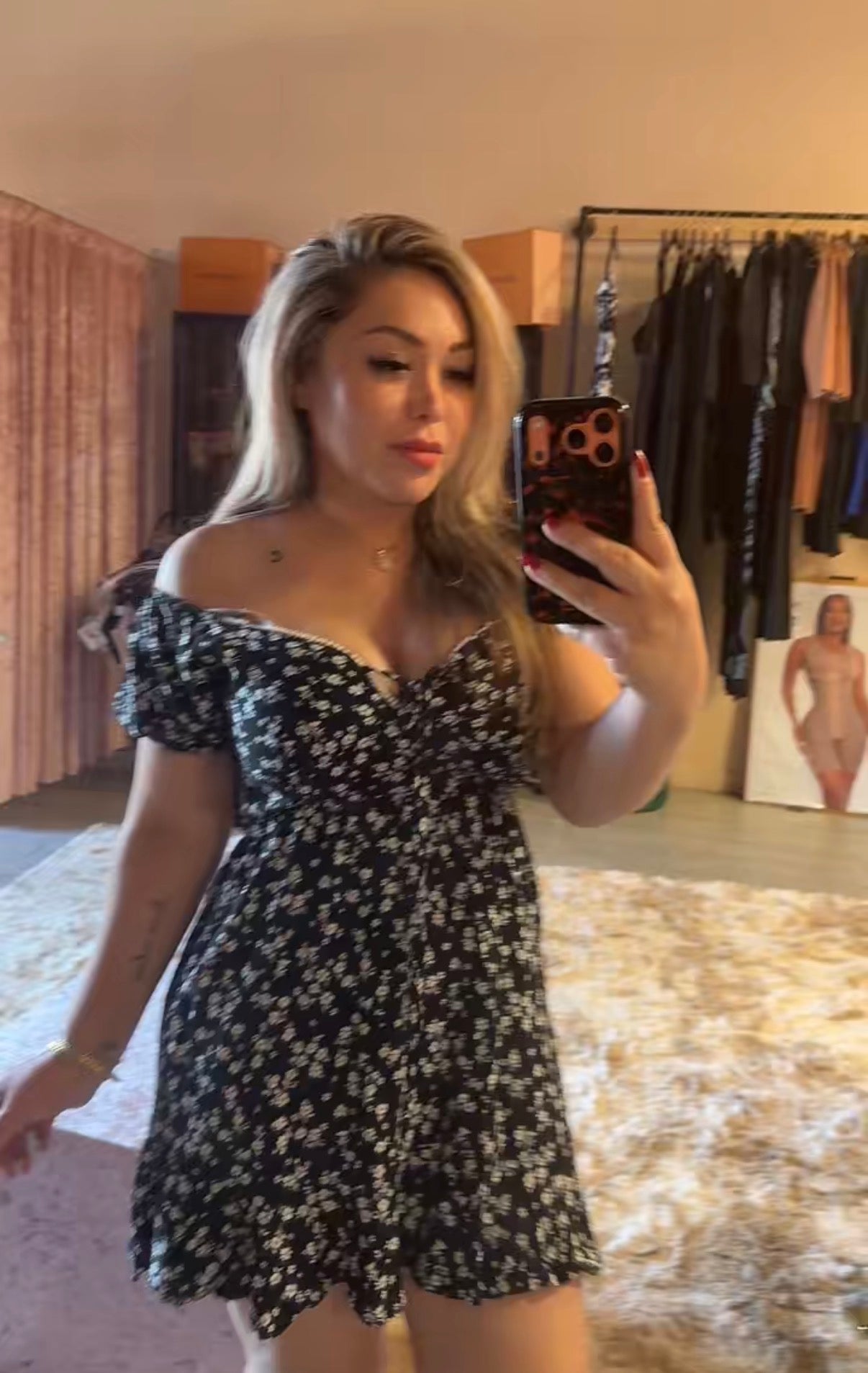 Flowy babydoll dress