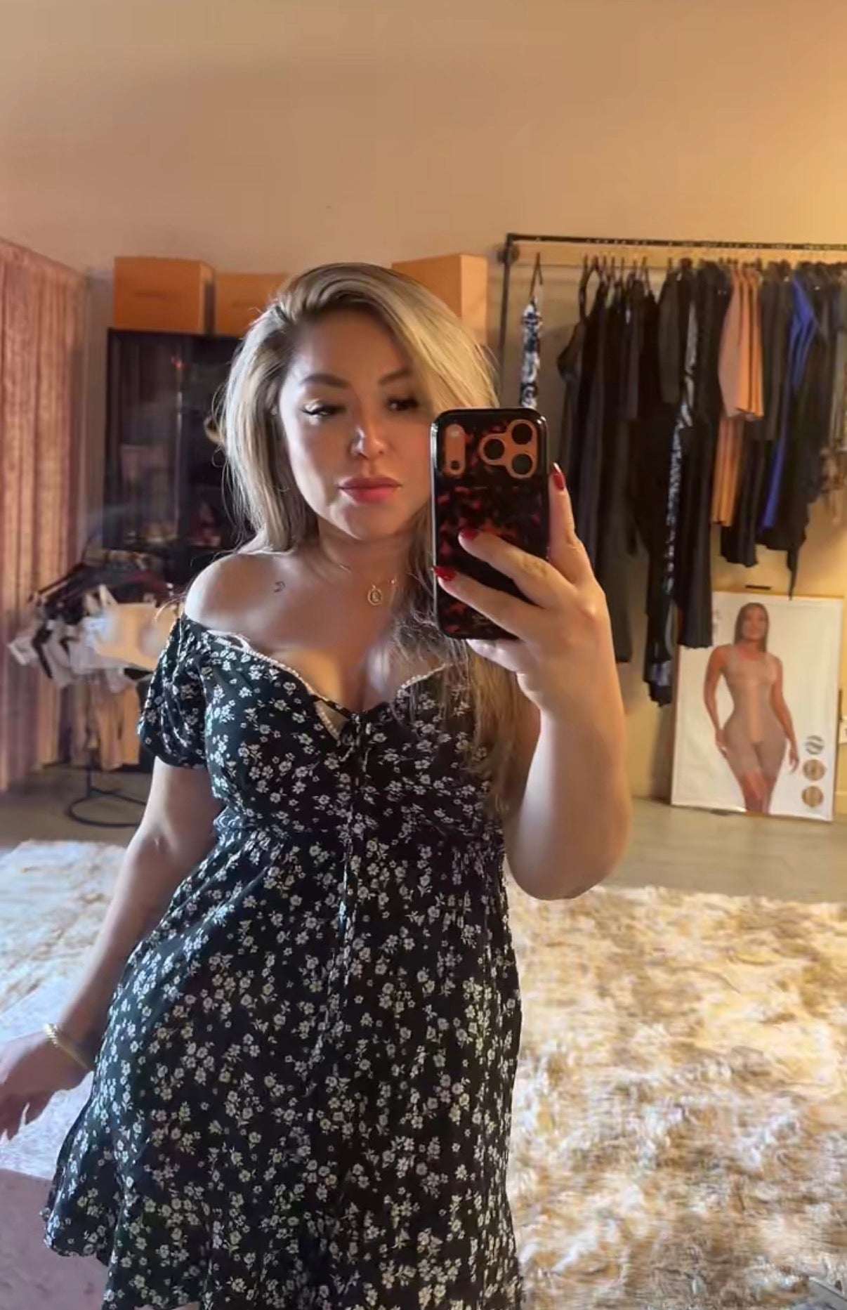 Flowy babydoll dress