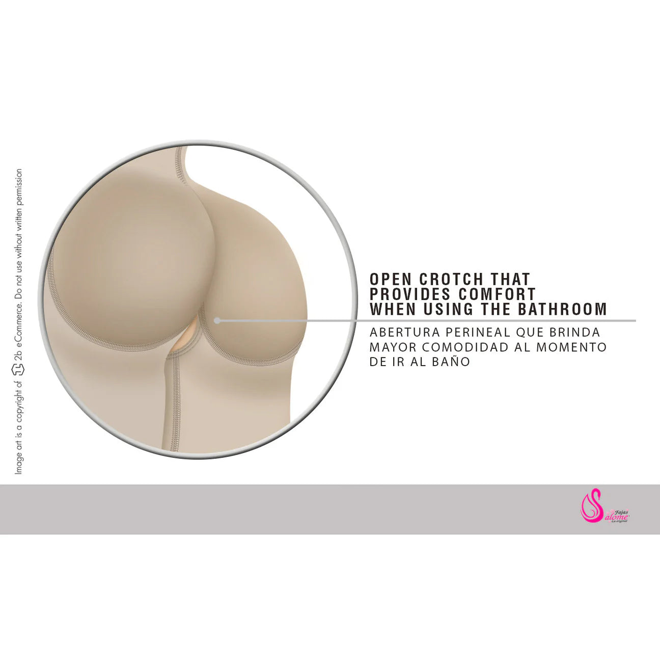 Fajas Salome 0520 | Colombian Lipo Compression Garment | Open Bust Post Surgery Shapewear