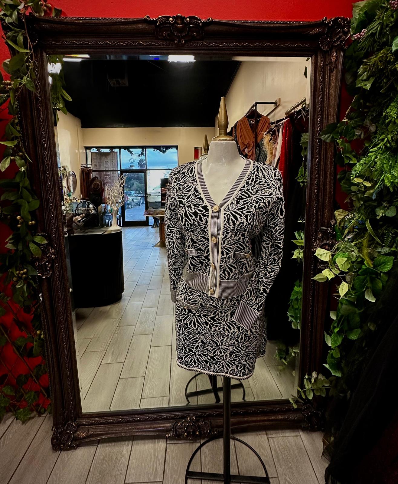 Christmas Bloom Knit Set