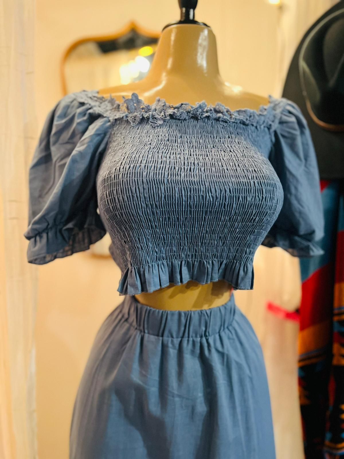 Sophia maxi skirt and top set