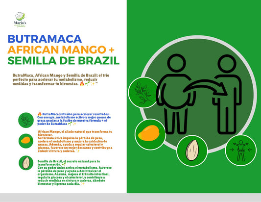 Butramaca Te , African Mango + & Semilla