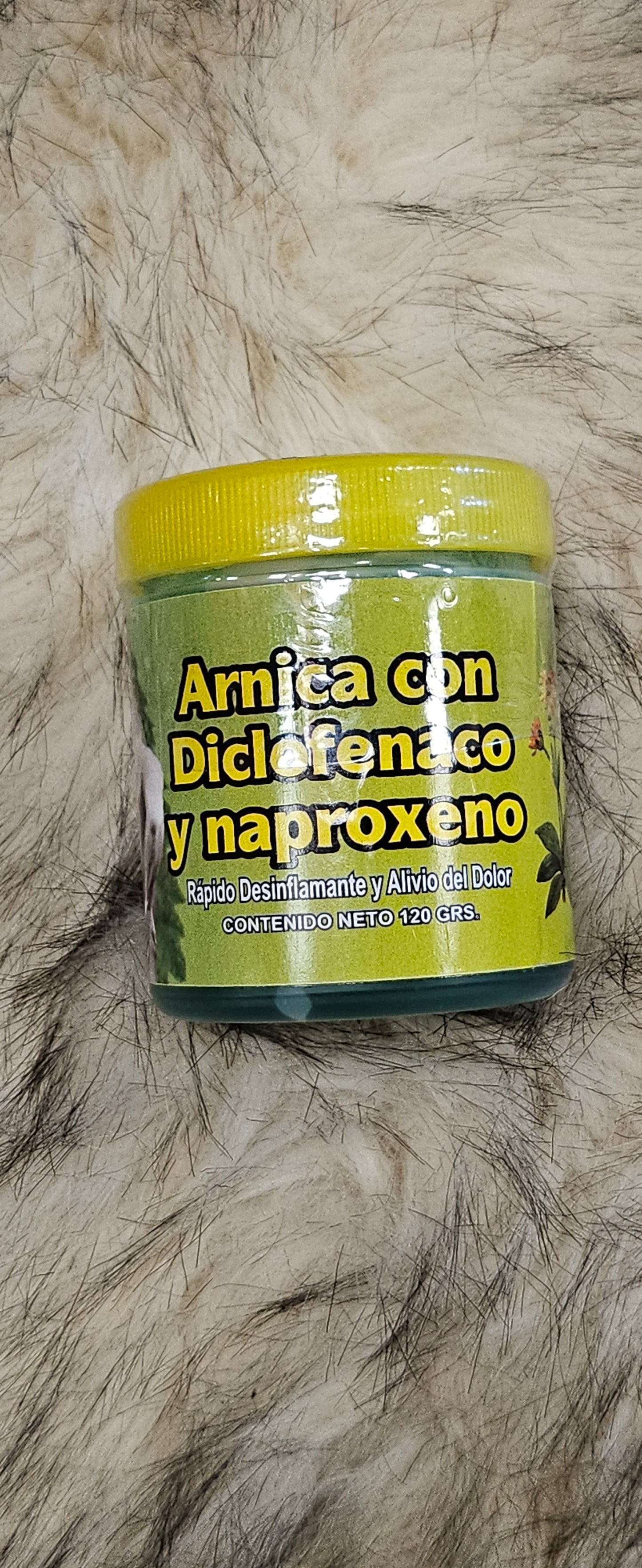 Árnica con Diclofenaco y napoxeno