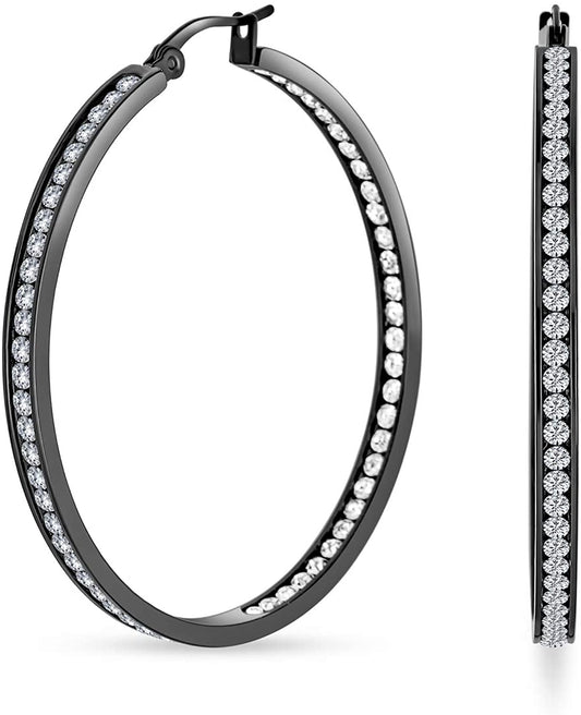 Hoop earrings