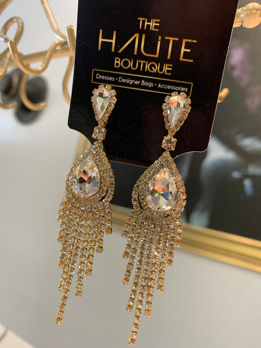 Teardrop earrings