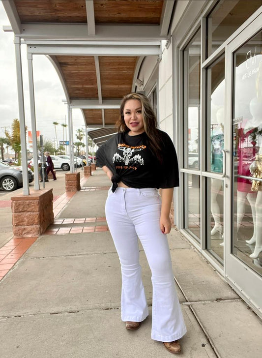 White jeans