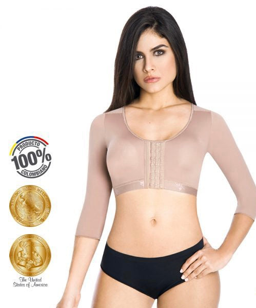 Bra with sleeves