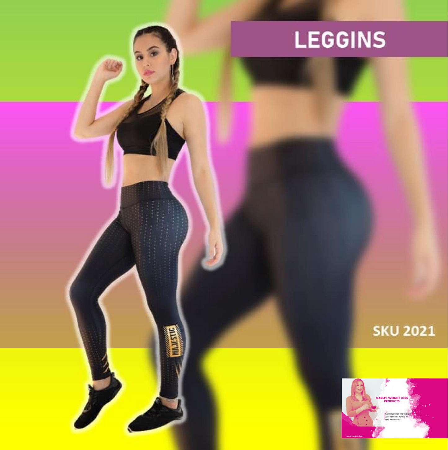 Colombian booty shaper leggings