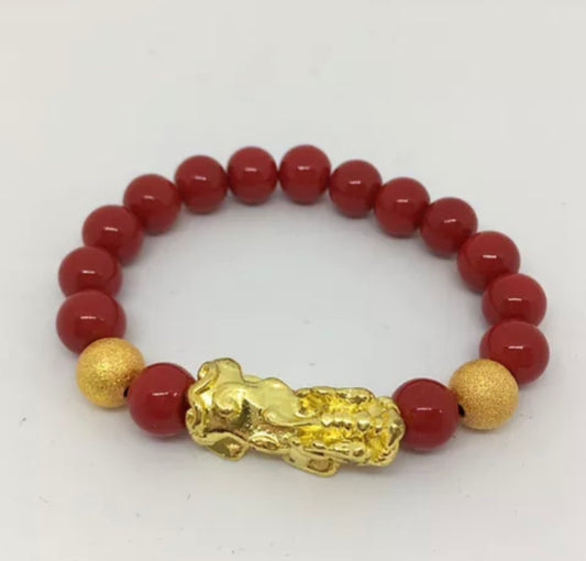 Red & Gold Bracelet